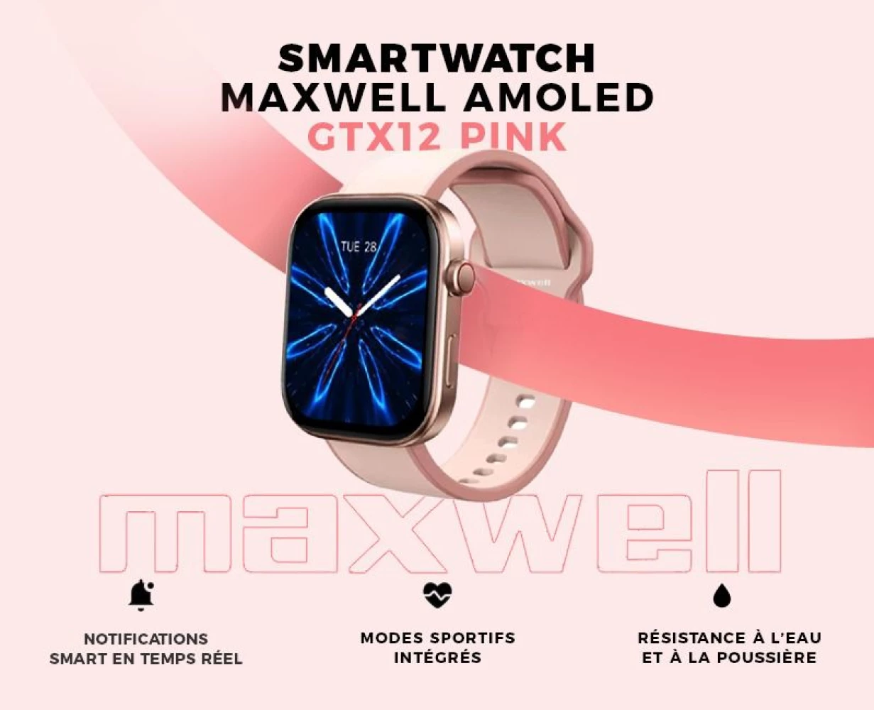 Montre Connectée Maxwell GTX12